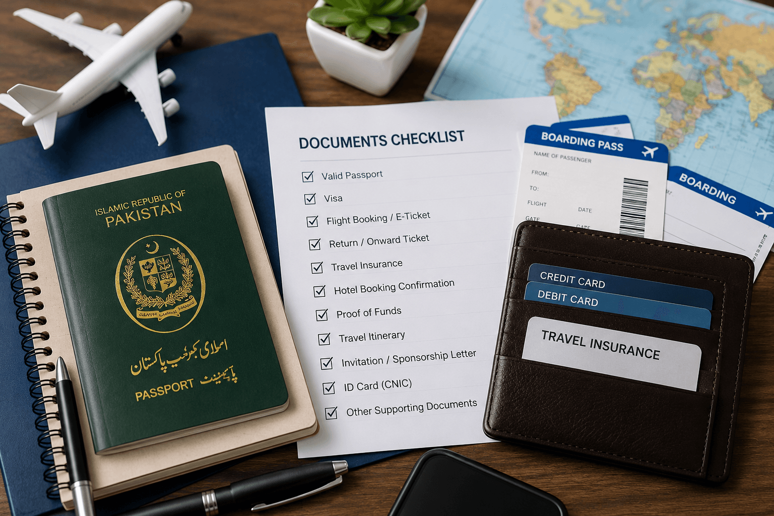 Documents Required for International Travel from Pakistan: A Complete Guide