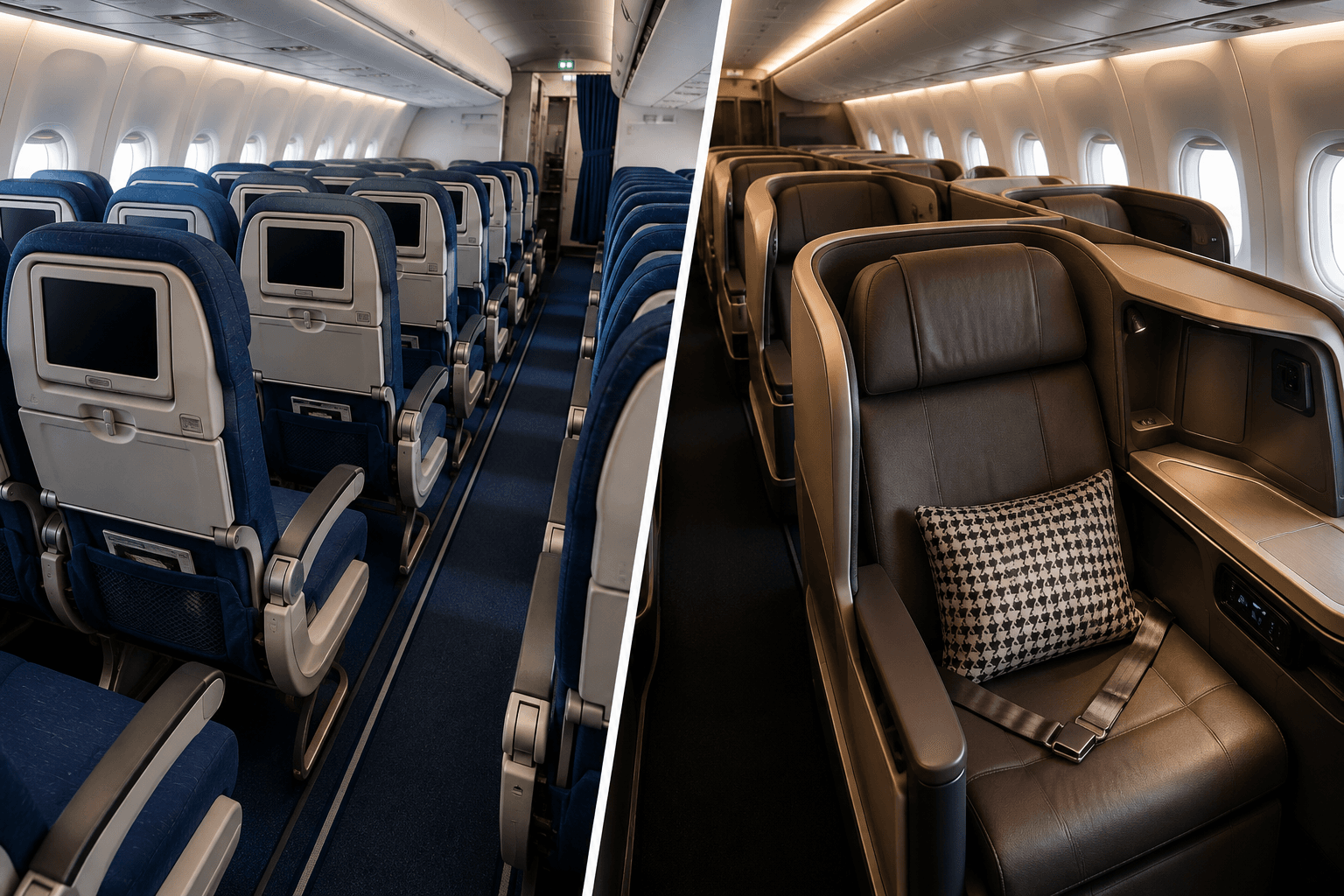 Economy vs Business Class | New Umer Holidays Travel