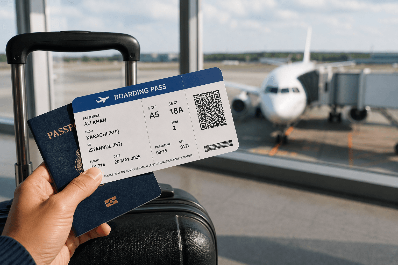Boarding Pass Explained | New Umer Holidays Travel