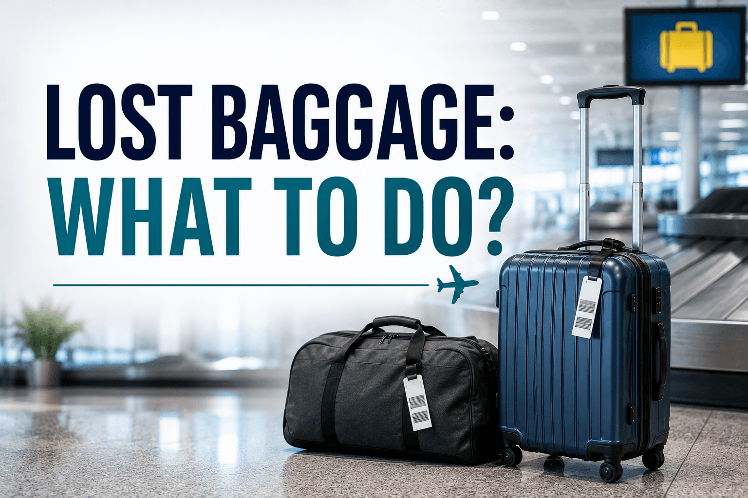 Lost Baggage: What to Do? | New Umer Holidays Travel