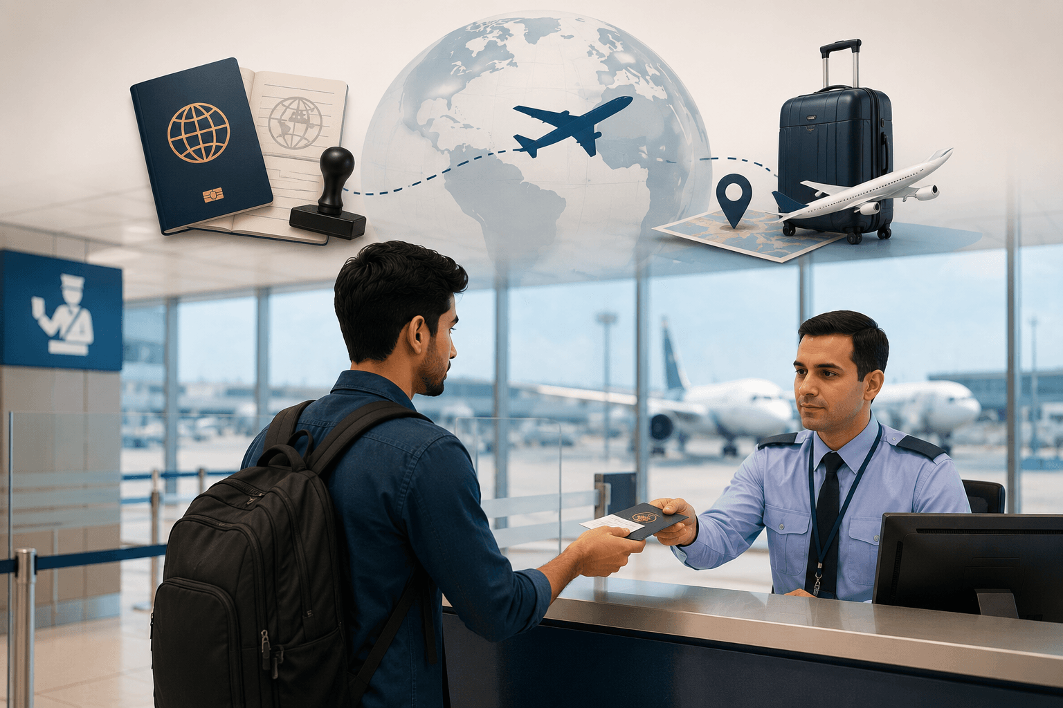 Airport Immigration Questions and Answers | New Umer Holidays Travel