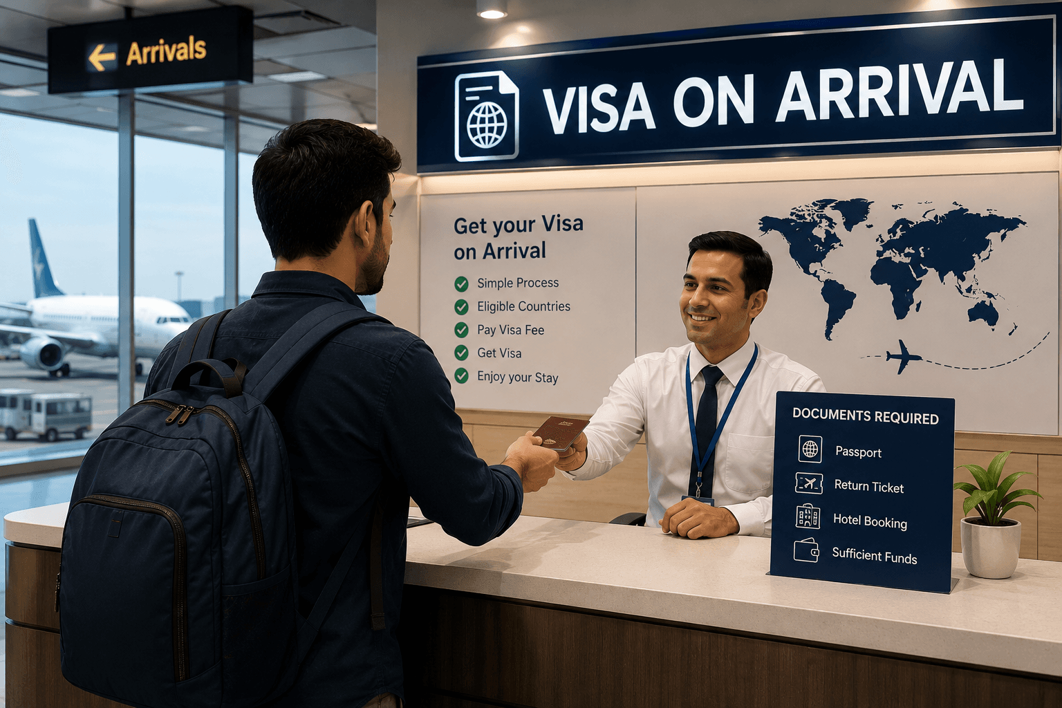 What Is a Visa on Arrival? | New Umer Holidays Travel
