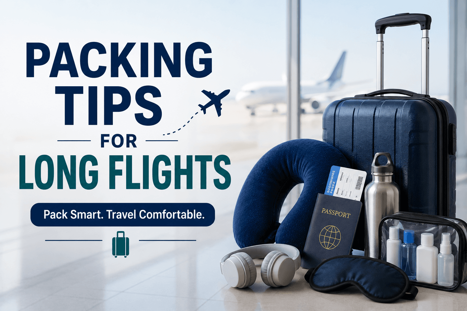 Packing Tips for Long Flights | New Umer Holidays Travel