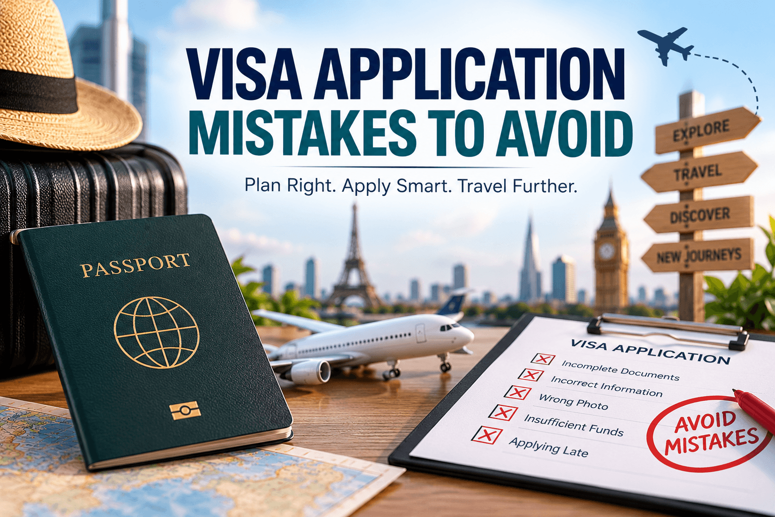 Visa Application Mistakes to Avoid | New Umer Holidays Travel