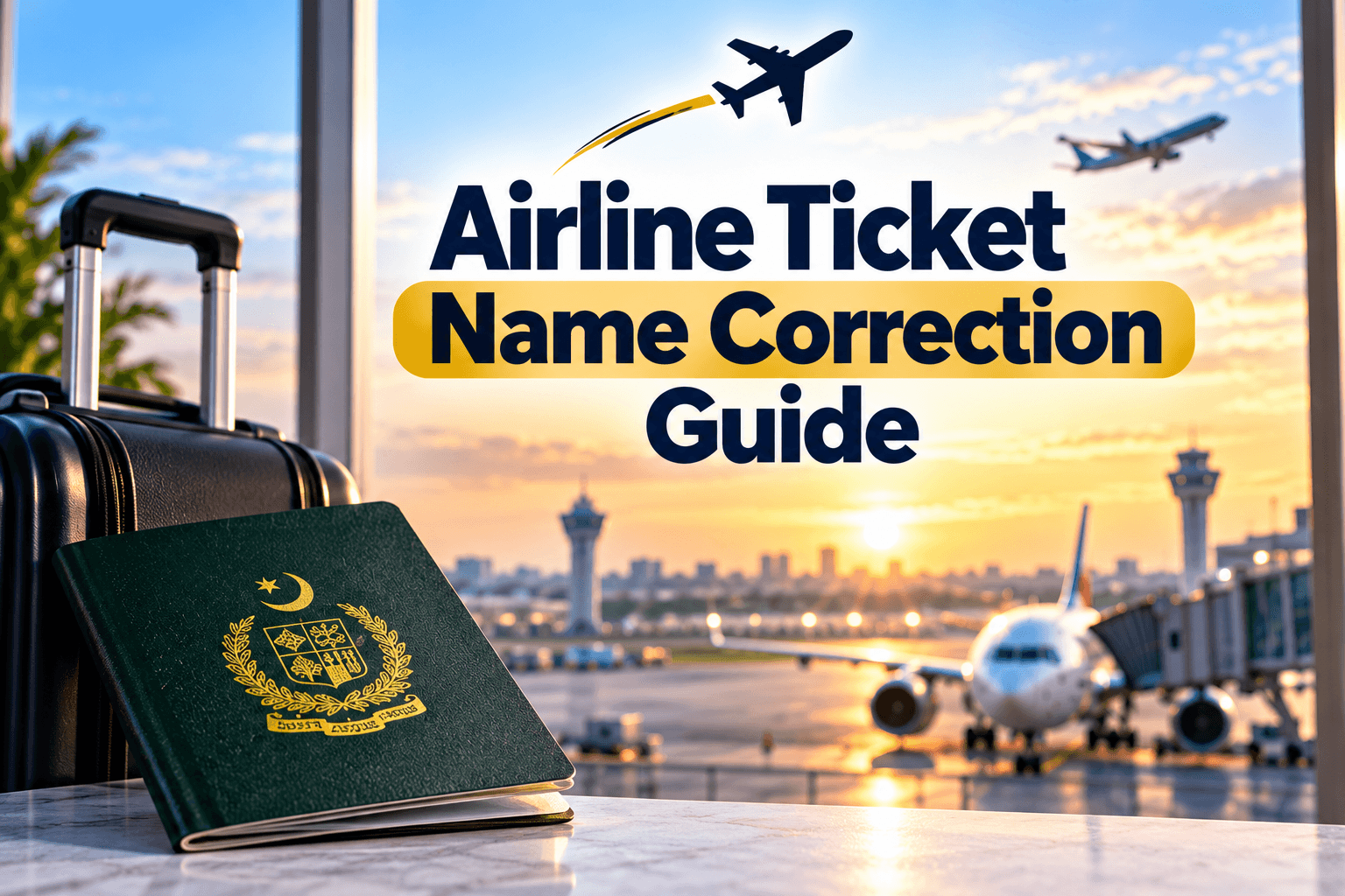 Airline Ticket Name Correction Guide | New Umer Holidays Travel