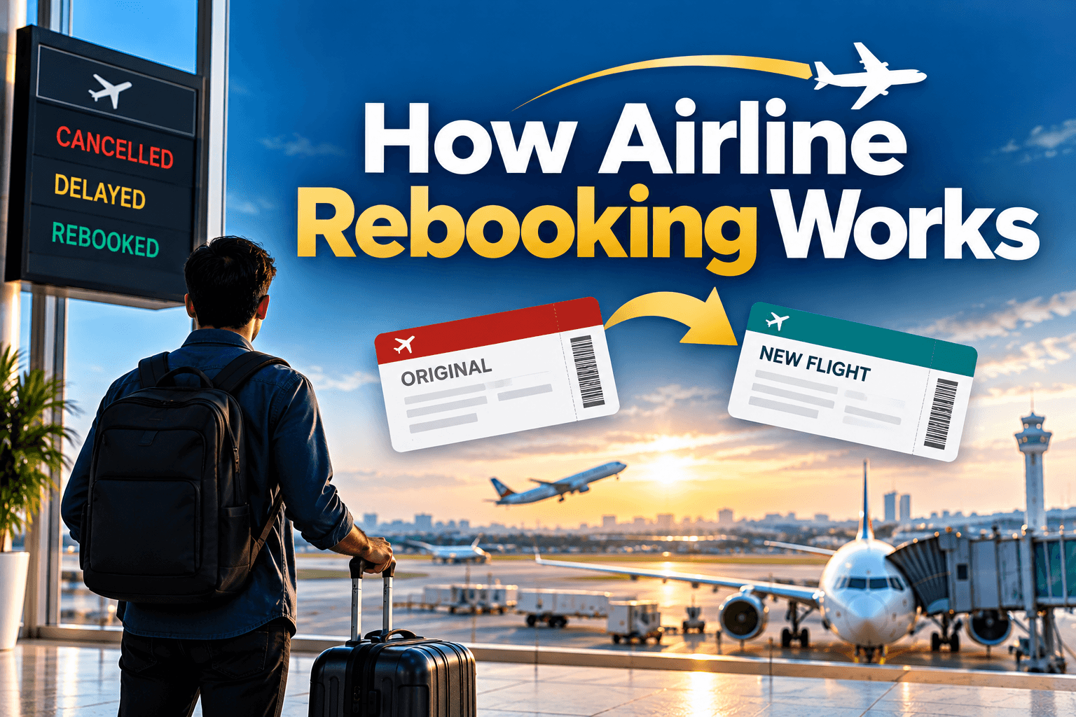 How Airline Rebooking Works | New Umer Holidays Travel