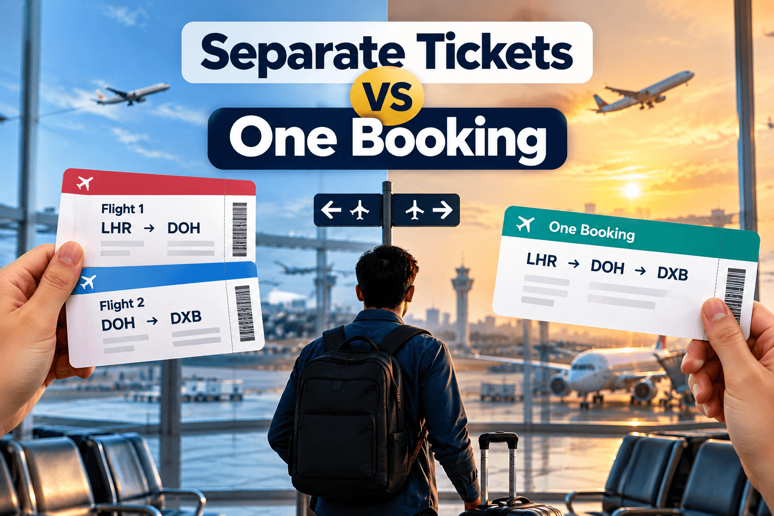 Separate Tickets vs One Booking | New Umer Holidays Travel