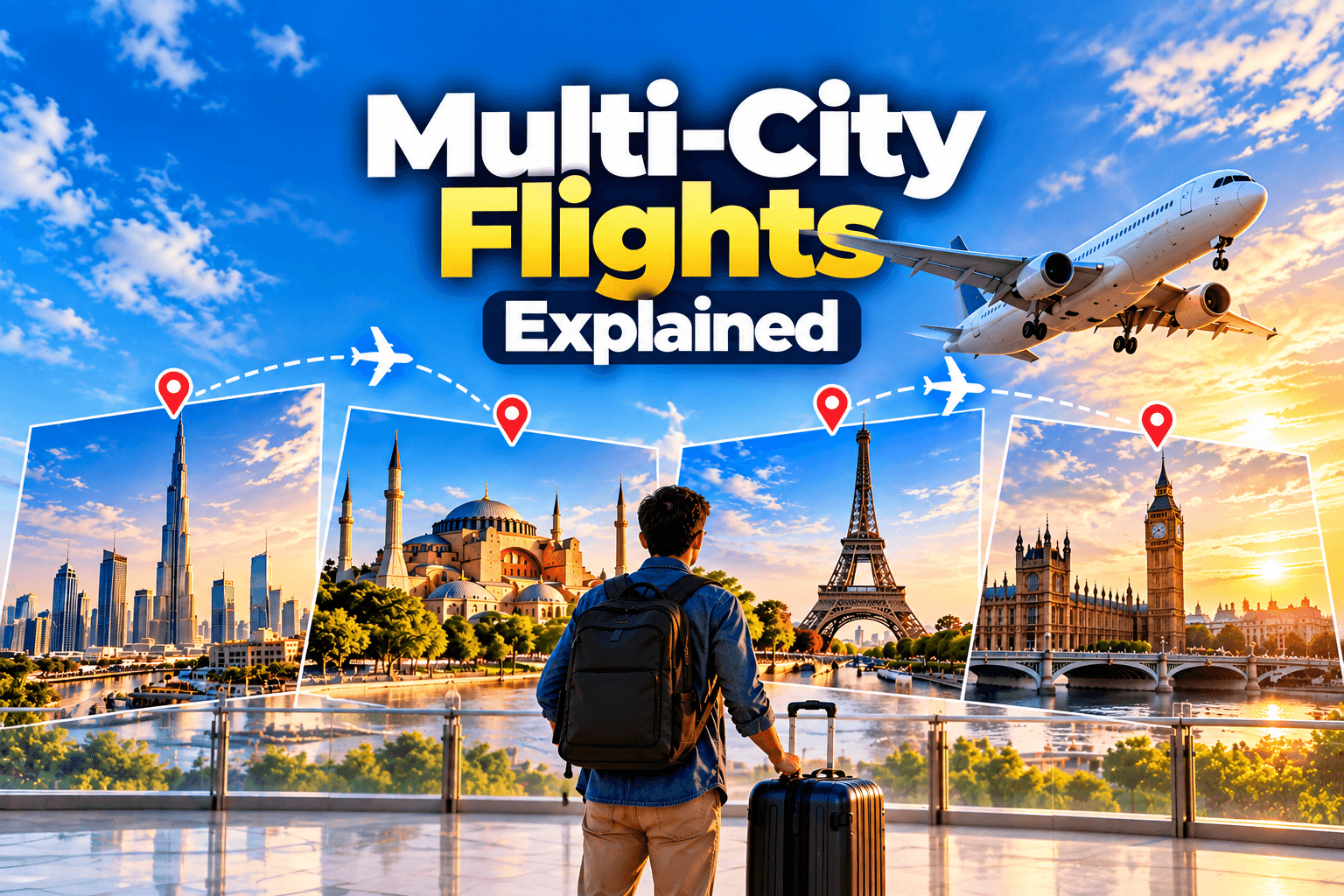 Multi-City Flights | New Umer Holidays Travel