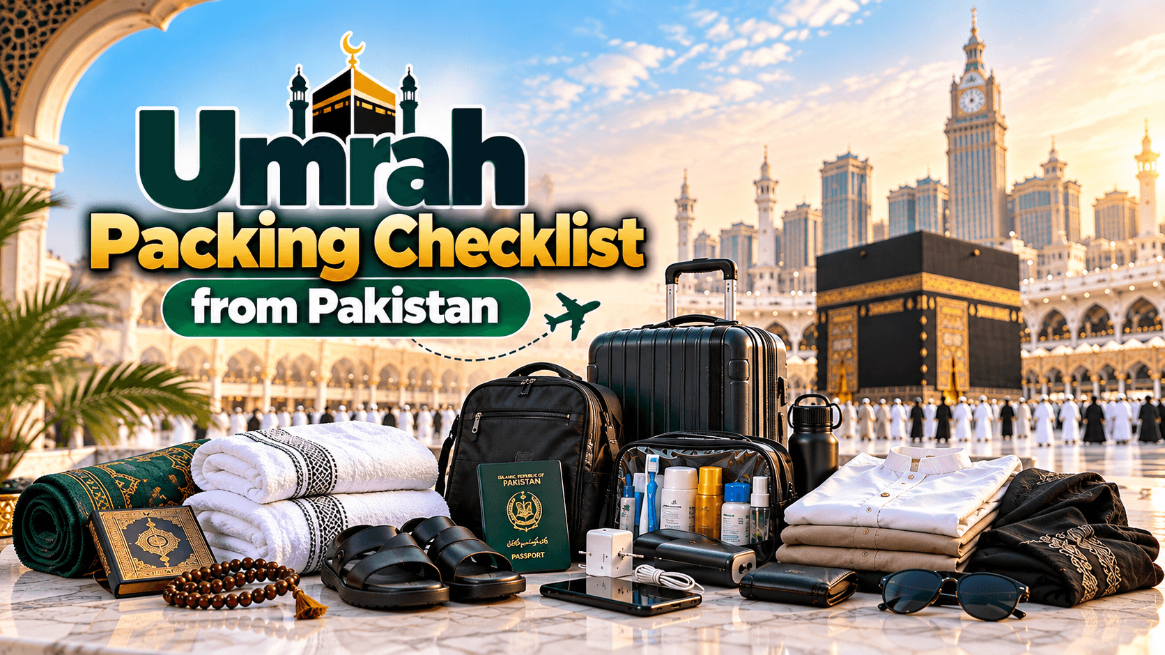 Umrah Packing Checklist from Pakistan | New Umer Holidays Travel
